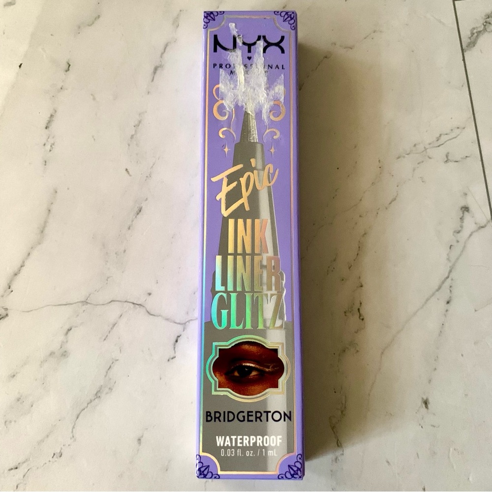 NYX Waterproof Epic Ink Liner or Bridgerton Epic Ink Liner Glitz HEILG01 Silver